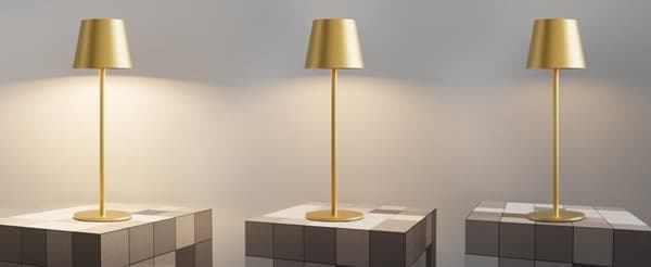 Lille lampe APP1367-T gammelt guld