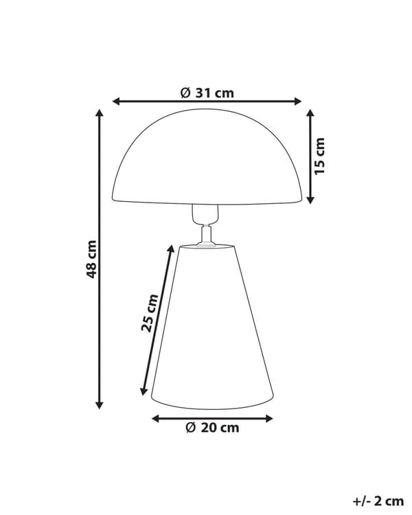Pöytävalaisin musta rauta 31 x 31 x 48 cm käsintehty maalattu moderni minimalistinen tyyli