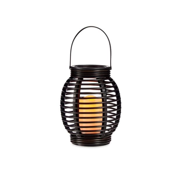 LED-lykta Ibergarden B1161 Mörkgrå Plast 16 x 20 x 16 cm (9 antal)