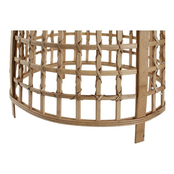 Taklampa DKD Home Decor Naturell Metall 50 W 220 V 42 x 42 x 63 cm