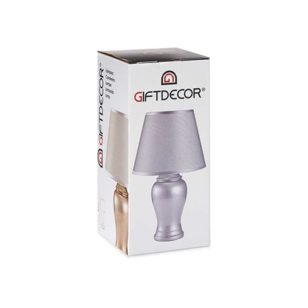 Bordslampa Keramik Gyllene (28 x 39 x 28 cm)