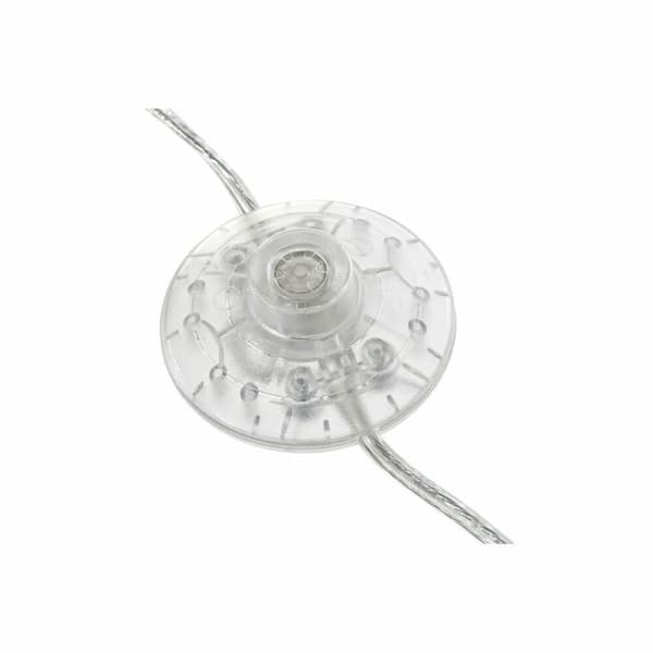 Golvlampa DKD Home Decor Metall Vit Fjäder (40 x 40 x 150 cm)