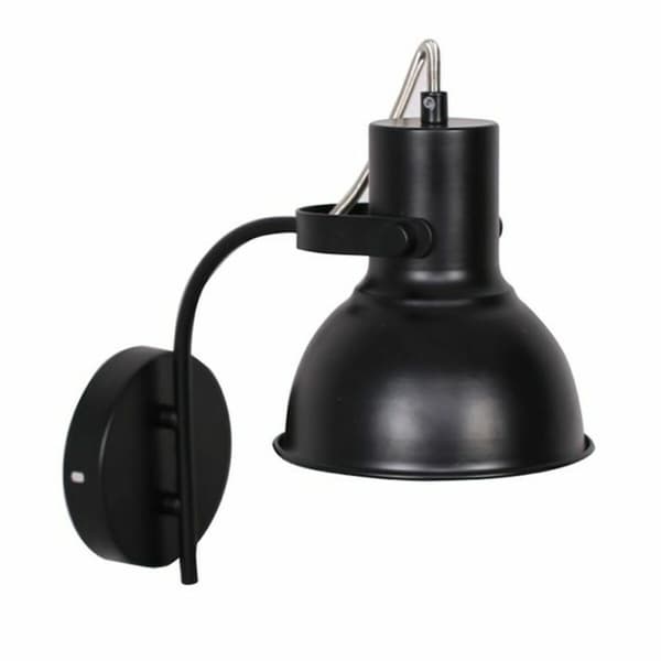 Vägglampa DKD Home Decor 15 x 20 x 28 cm 16,5 x 26 x 28 cm Röd Svart Metall 220 V 50 W Loft (2 antal)