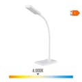 Miniatyrbild 2 av 3: Skrivbordslampa EDM 30116 Vit polypropen 7 W 400 lm 9 x 13 x 33 cm Flexo/skrivbordslampa