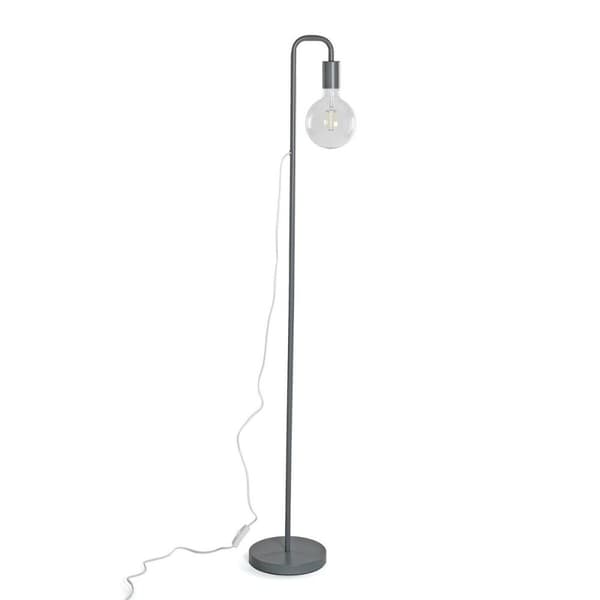 Golvlampa Versa Ruber Grå 20 x 132,5 x 21 cm Metall