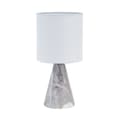 Miniatyrbild 1 av 2: Bordslampa Versa Svart Keramik 12,5 x 25,5 x 12,5 cm