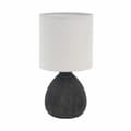 Miniatyrbild 1 av 2: Bordslampa Versa Svart Keramik 14 x 28 x 14 cm