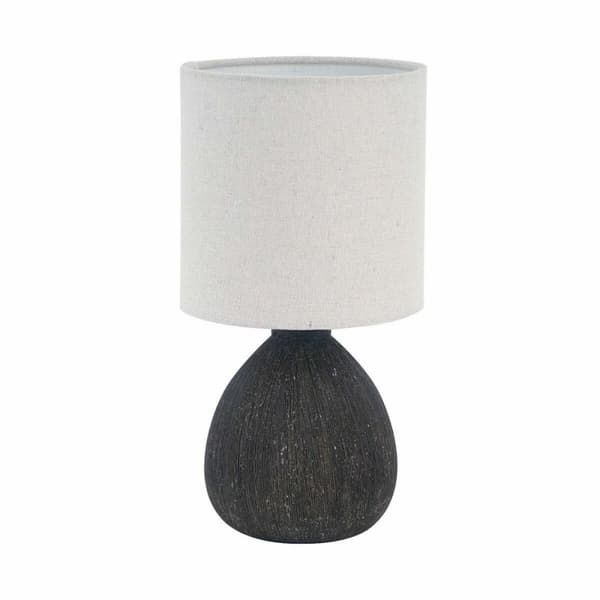 Bordslampa Versa Svart Keramik 14 x 28 x 14 cm