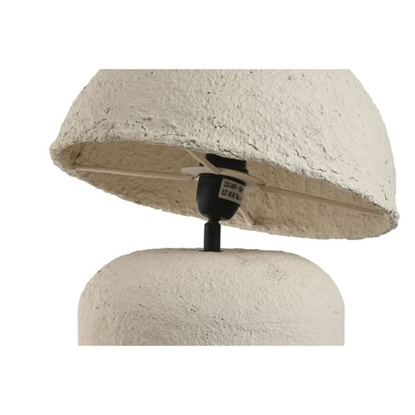Bordslampa Home ESPRIT Vit Papper Järn 50 W 220 V 30 x 30 x 53 cm