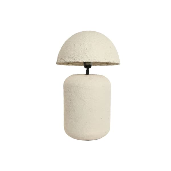 Bordslampa Home ESPRIT Vit Papper Järn 50 W 220 V 30 x 30 x 53 cm