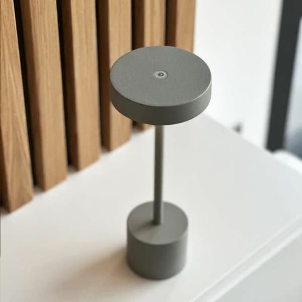 Bordslampa Lumisky ROBY GREY Aluminium