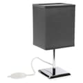 Miniatyrbillede 4 af 4: Bordlampe Metal Keramik Tekstil (11 x 27,5 x 13 cm) - Hvid