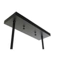 Miniatyrbillede 3 af 5: Loftslampe DKD Home Decor Brun Aluminium Krystal (52 x 6 x 26 cm)