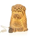 Miniatyrbillede 2 af 2: Bordlampe Versa Hund Porcelæn (17,1 x 19,6 x 15 cm)