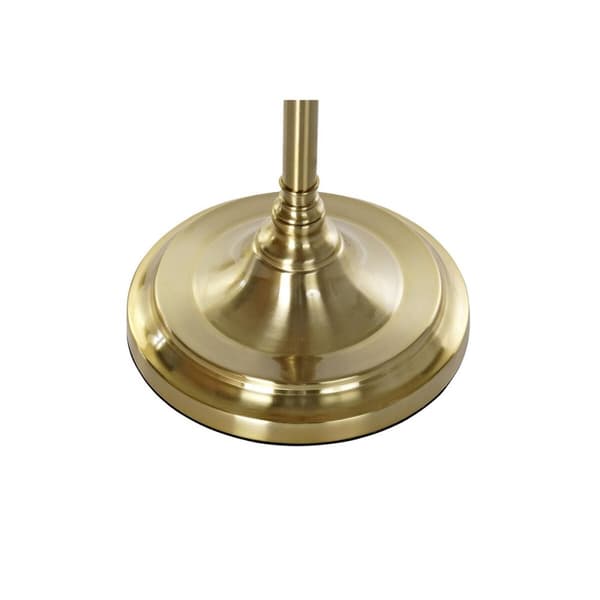 Gulvlampe DKD Home Decor Beige Gylden Metal Polyester (41 x 41 x 160 cm)