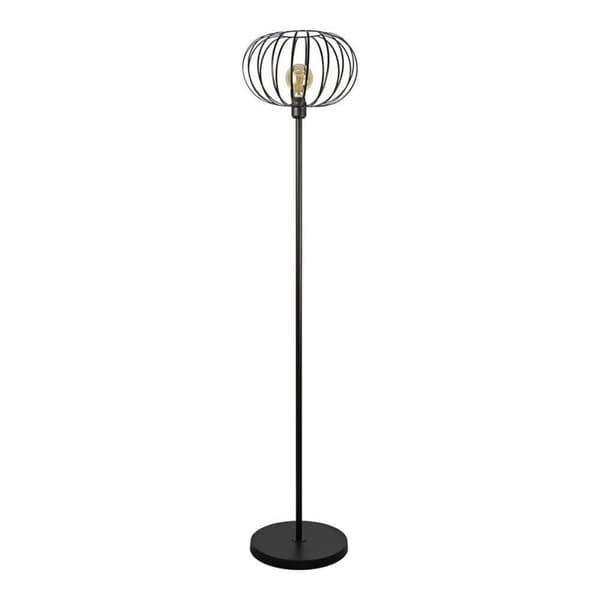 Gulvlampe EDM 32122 Sort 60 W 220-240 V 35 x 35 x 150 cm Vintage
