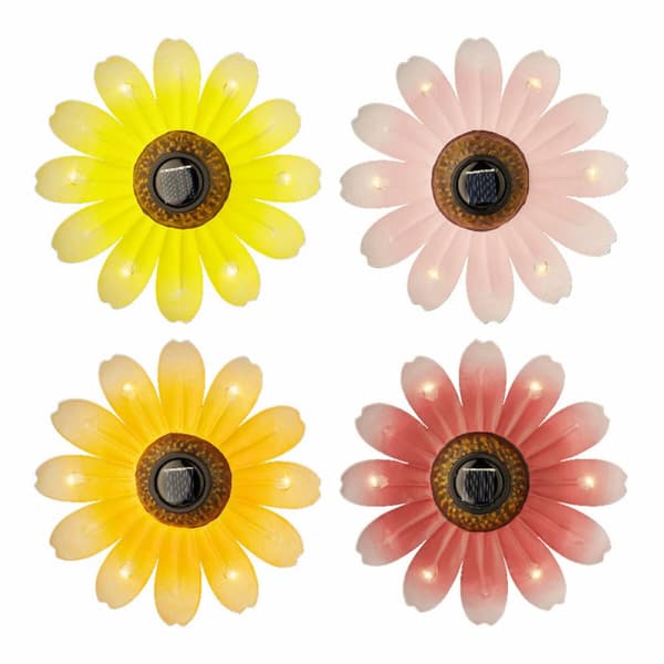 Sollys Lumineo Ø 14 x 4 cm Blomst
