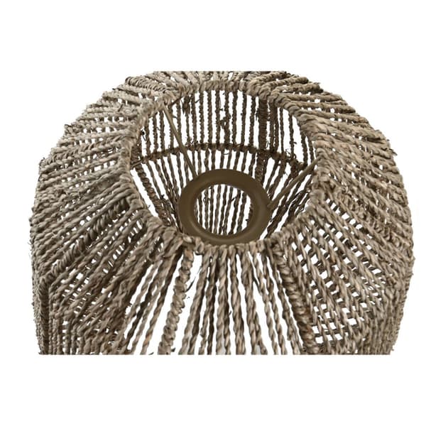 Lampeskærm DKD Home Decor 30 x 30 x 28 cm Natur Havgræs