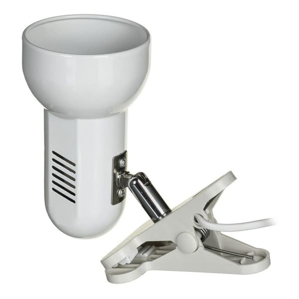 Bordlampe Activejet AJE-CLIP Hvid Metal Plastik 60 W