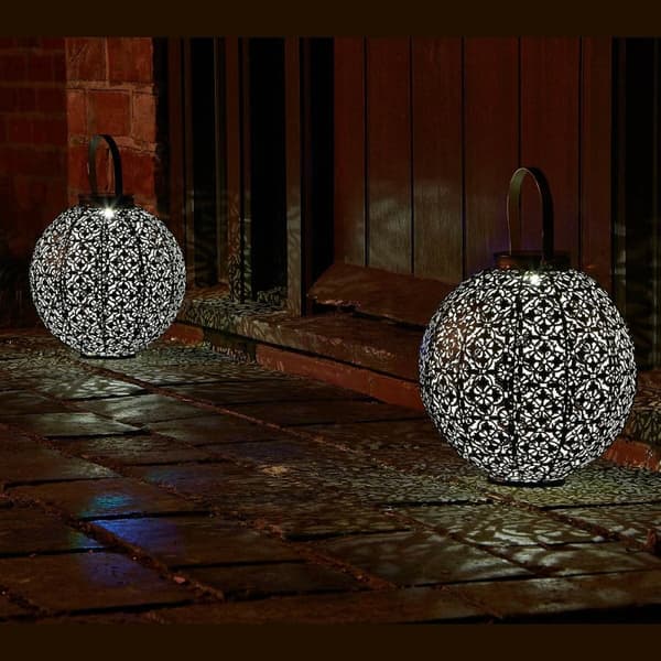 Solcellelampe Damaskus