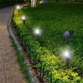 Miniatyrbillede 2 af 6: Solcellelampe Lumisky Roundy Grå