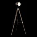 Miniatyrbilde 7 av 9: Gulvlampe DKD Home Decor Metall Tre Sølv Lysebrun Stativ (66 x 66 x 142 cm)