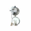 Miniatyrbilde 8 av 9: Gulvlampe DKD Home Decor Metall Tre Sølv Lysebrun Stativ (66 x 66 x 142 cm)