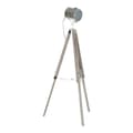 Miniatyrbilde 1 av 9: Gulvlampe DKD Home Decor Metall Tre Sølv Lysebrun Stativ (66 x 66 x 142 cm)