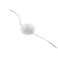 Miniatyrbilde 6 av 6: Gulvlampe DKD Home Decor Beige Gyllen Metall Polyester (41 x 41 x 160 cm)