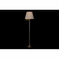Miniatyrbilde 2 av 6: Gulvlampe DKD Home Decor Beige Gyllen Metall Polyester (41 x 41 x 160 cm)