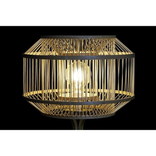 Lampeskjerm DKD Home Decor Naturell Bambus 40 x 40 x 28 cm