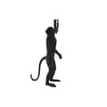 Miniatyrbilde 4 av 5: Bordlampe DKD Home Decor 31 x 34 x 55 cm Svart Hvit Harpiks 220 V 50 W (2 enheter)