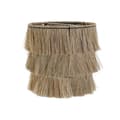 Miniatyrbilde 1 av 3: Lampeskjerm DKD Home Decor Jute Metall Naturell Fringe 40 x 40 x 40 cm