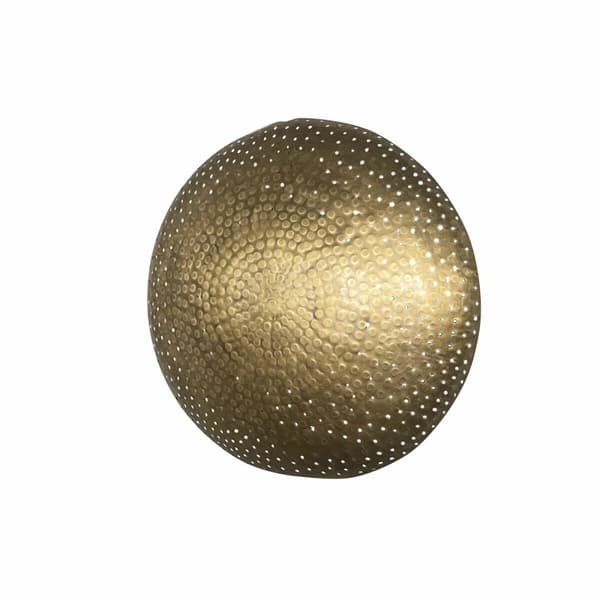 Vegglampe DKD Home Decor Gyllen Aluminium Jern Moderne (32 x 18 x 32 cm)