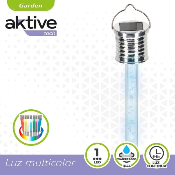 Solcellelampe Aktive 3 x 17,5 x 3 cm (24 enheter)