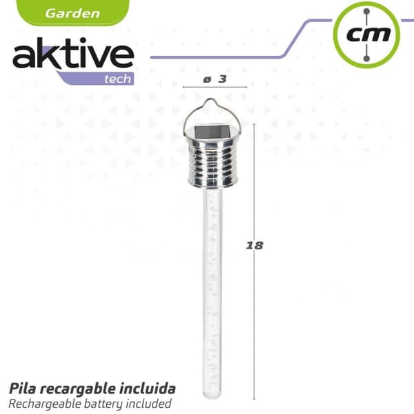 Solcellelampe Aktive 3 x 17,5 x 3 cm (24 enheter)