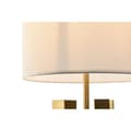 Miniatyrbilde 2 av 6: Bordlampe Home ESPRIT Hvit Gyllen Jern 50 W 220 V 35 x 35 x 78 cm