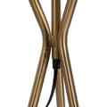 Miniatyrbilde 6 av 8: Bordlampe Hvit Svart Gyllen Jern 40 W 33 x 33 x 63,5 cm