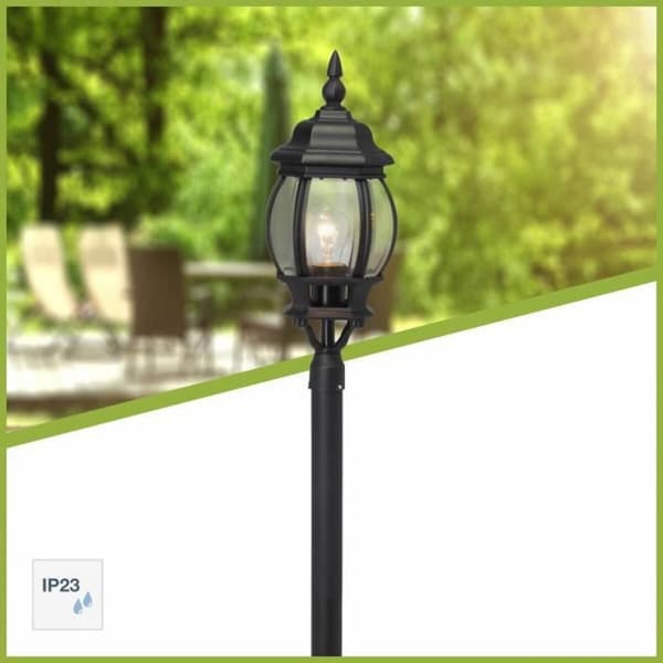 Katuvalo Brilliant Musta Metalli 60 W E27