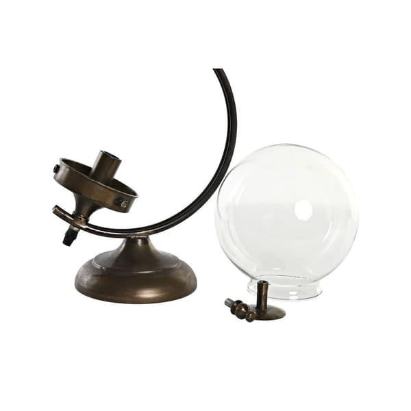 Pöytälamppu DKD Home Decor 25W Kullattu Vintage 220 V (25 x 20 x 36 cm)