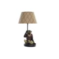 Pikkukuva 1 / 4: Pöytälamppu DKD Home Decor Ruskea Monivärinen Siirtomaatyylinen 220 V 50 W Apina (27 x 25 x 44,5 cm)