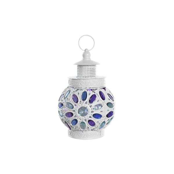 Pöytälamppu DKD Home Decor Metalli Valkoinen Monivärinen 220 V 50 W 19 x 19 x 33 cm