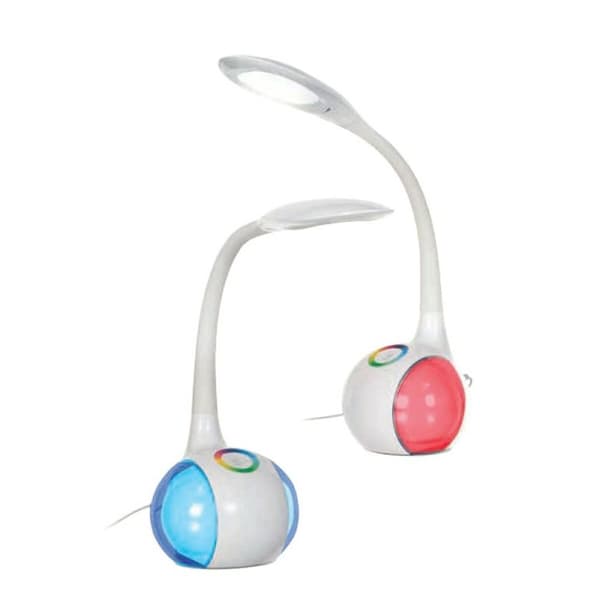 Pöytälamppu Activejet AJE-RAINBOW RGB Valkoinen 80 Muovinen 6 W 230 V