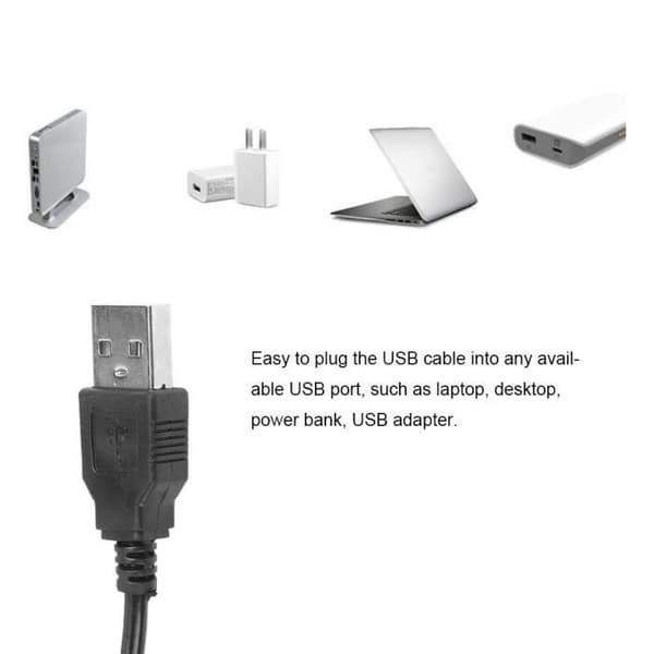 EJ.life Clamp Skrivbordslampa USB LED Bordslampa Dimbar Clamp Läslampa Justerbar Deco Lamp