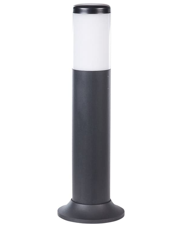 Pylväsvalaisin musta synteettinen materiaali ⌀ 16 x 49 cm ulos 2 kpl setti moderni tyyli