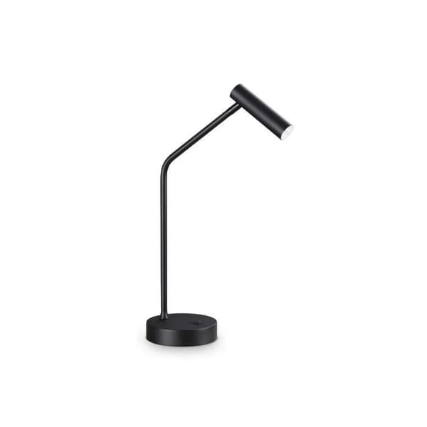 Ideal Lux EASY Integrerad LED Bordslampa Svart 250Lm 3000K