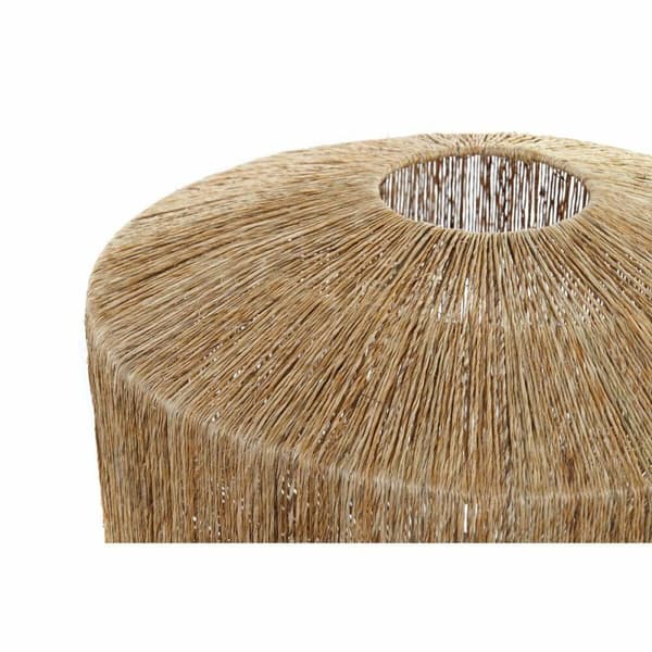 Lampeskjerm DKD Home Decor Naturell Jute Metall Tropisk 40 x 40 x 30 cm