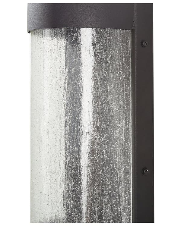 LED-vägglampa för Utomhusbruk Svart Lampett Metall Järn Glas Matt med Rörelsesensor Modern Design Uteplats Trädgård