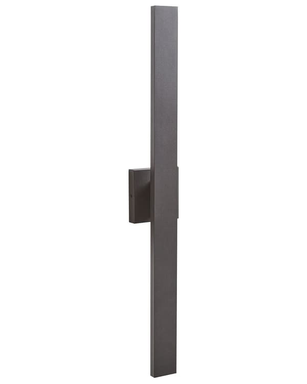 Utomhus LED Vägglampa Lampa Svart Sconce Metall Järn Aluminium Matt Modern Design Uteplats Trädgård