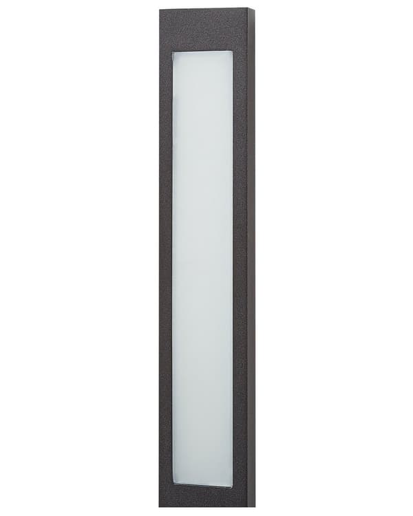 Utomhus LED-vägglampa Svart Sconce Metall Järn Aluminium Matt med rörelsesensor Modern design Uteplats Trädgård